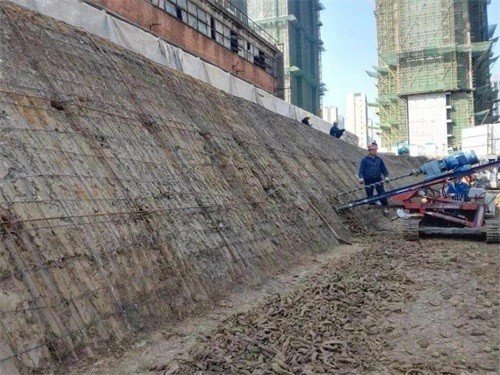 曹妃甸建筑边坡支护